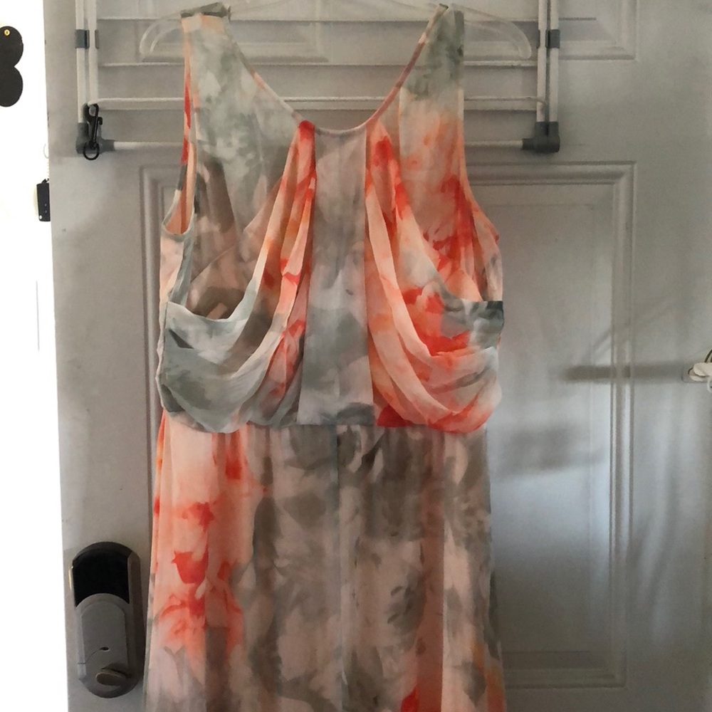 Vince Camuto Sz 14 Chiffon Maxi Dress